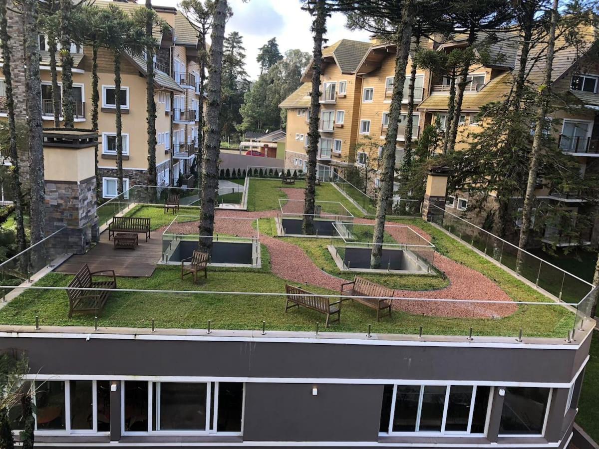 Excelente Apartamento Em Gramado/Rs No Condominio Casa De Pedra Экстерьер фото