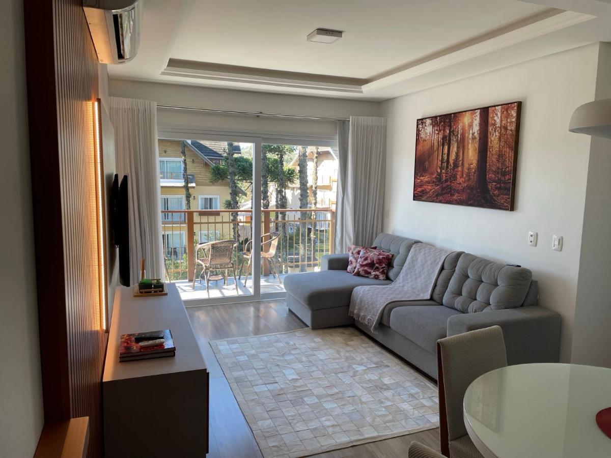 Excelente Apartamento Em Gramado/Rs No Condominio Casa De Pedra Экстерьер фото